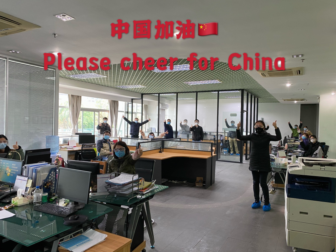 Please cheer for China - and for the rest of the world. Coronavirus day by day